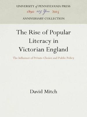 cover image of The Rise of Popular Literacy in Victorian England